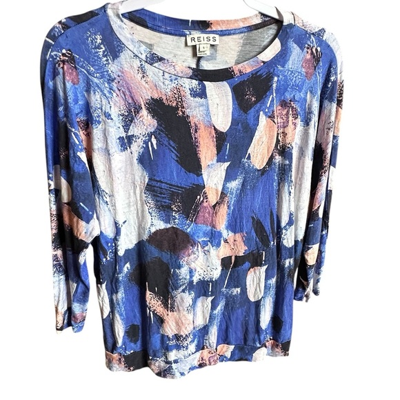 REISS Women’s Small Colorful Blouse - Picture 1 of 4